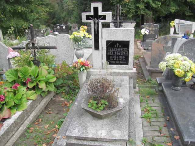 Grób Franciszka Skrzypek