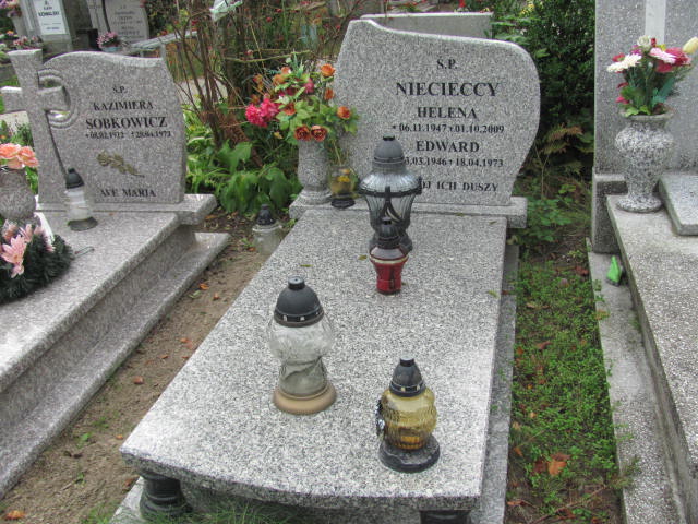 Grób Edward Nieciecki