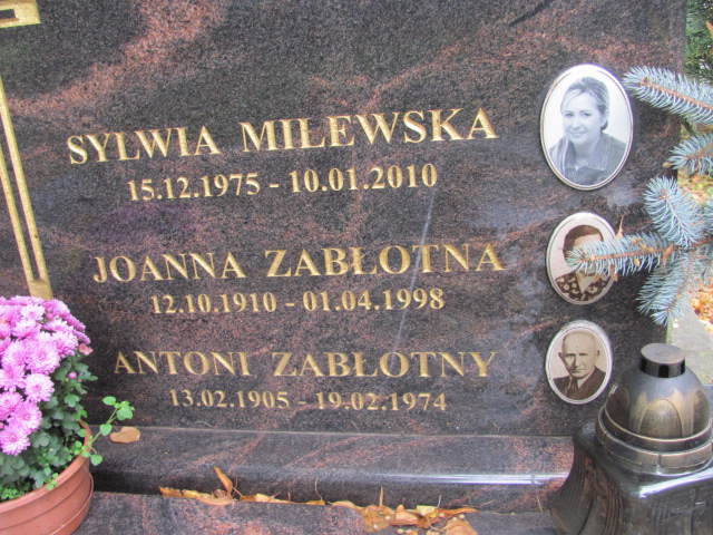 Sylwia Ewa Milewska 1975 Elbląg - Grobonet - Wyszukiwarka osób pochowanych