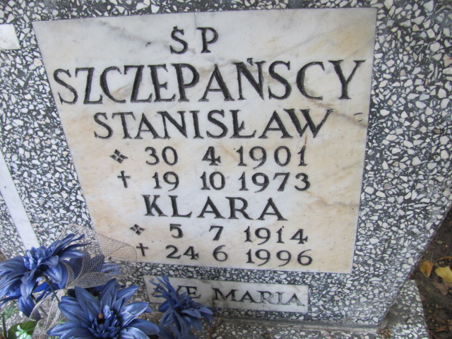 Klara Szczepańska 1914 Elbląg - Grobonet - Wyszukiwarka osób pochowanych
