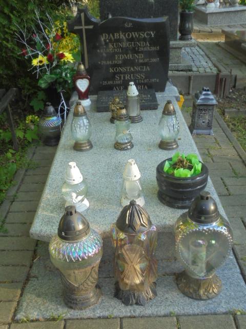 Grób Kunegunda Dąbkowska