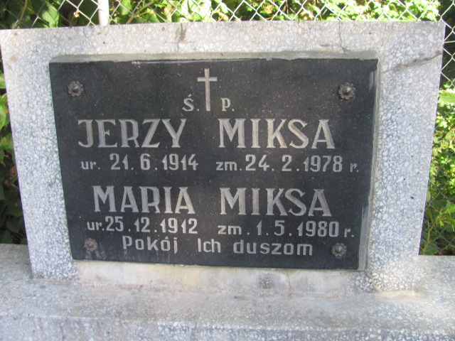Maria Miksa 1912 Elbląg - Grobonet - Wyszukiwarka osób pochowanych