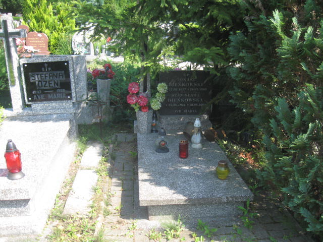 Grób Stanisława Bieńkowska