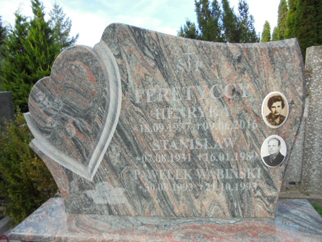 Stanisław Feretycki 1931 Elbląg - Grobonet - Wyszukiwarka osób pochowanych