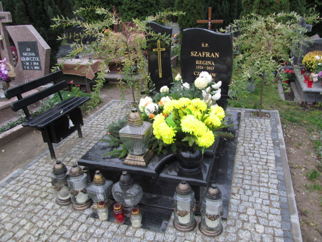 Grób Regina Szafran