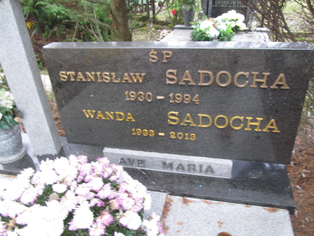 Wanda Irena Sadocha 1933 Elbląg - Grobonet - Wyszukiwarka osób pochowanych