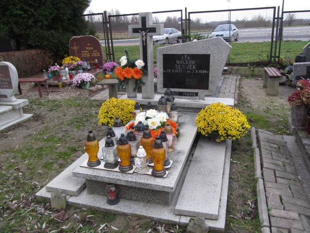 Grób Wacław Sławek
