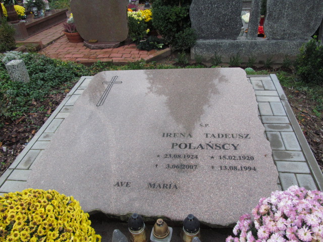 Grób Irena Polańska