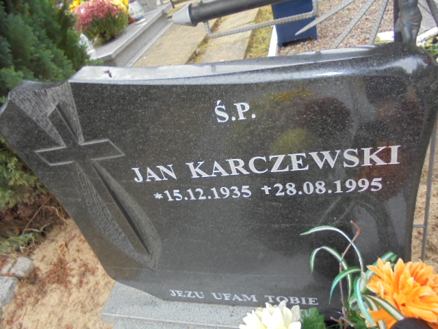 Jan Karczewski 1935 Elbląg - Grobonet - Wyszukiwarka osób pochowanych