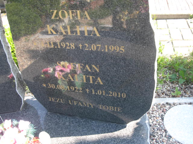 Zofia Kalita 1928 Elbląg - Grobonet - Wyszukiwarka osób pochowanych