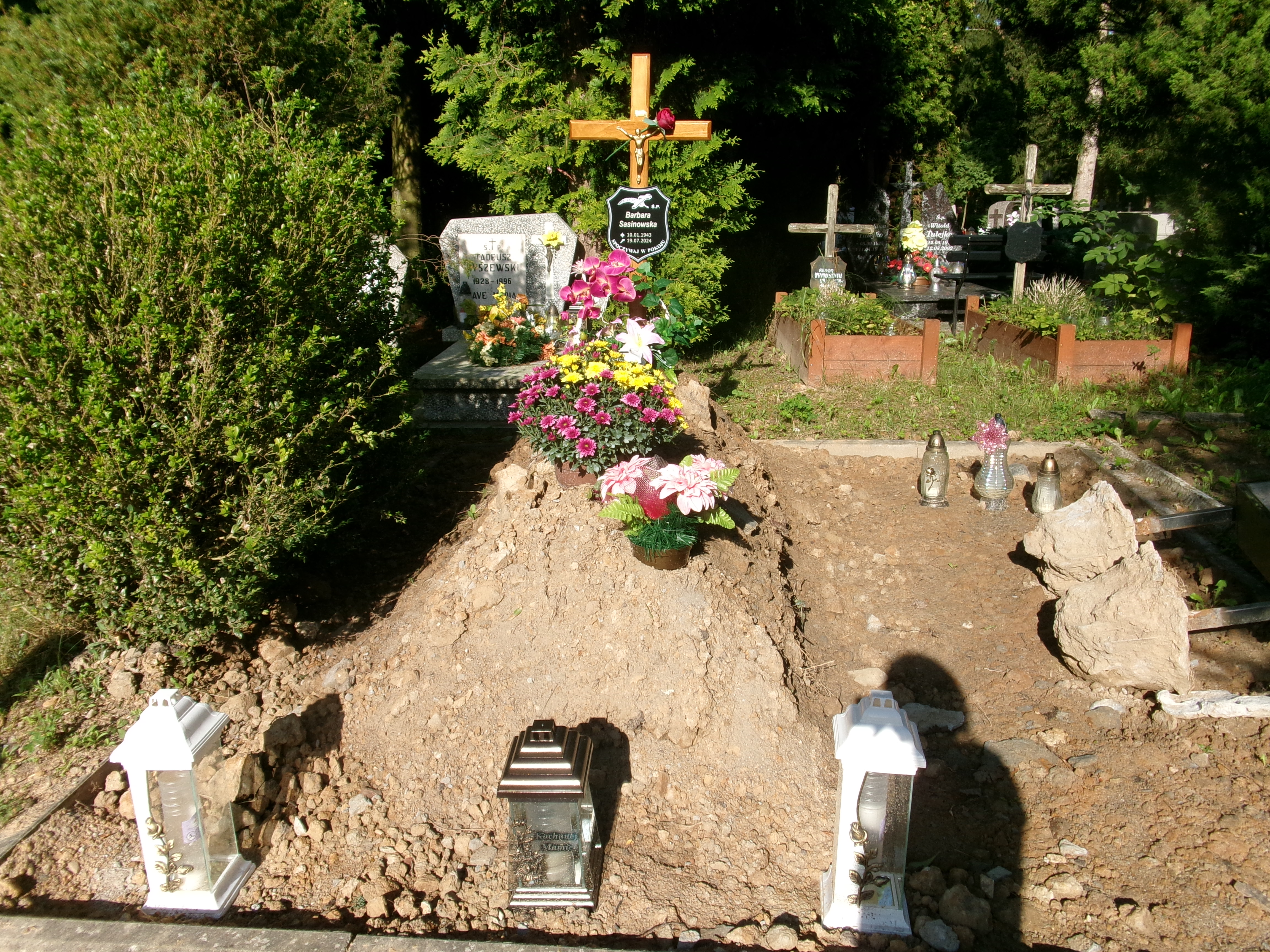 Grób Barbara Sasinowska