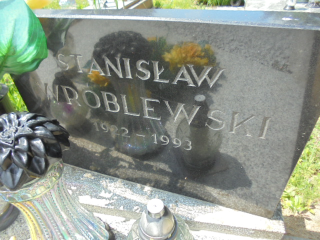 Stanisław Wróblewski 1922 Elbląg - Grobonet - Wyszukiwarka osób pochowanych