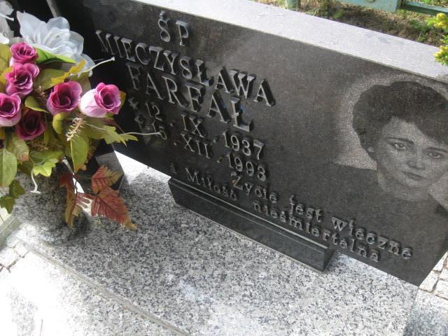 Mieczysława Farfał 1937 Elbląg - Grobonet - Wyszukiwarka osób pochowanych