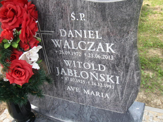 Witold Jabłoński 1925 Elbląg - Grobonet - Wyszukiwarka osób pochowanych