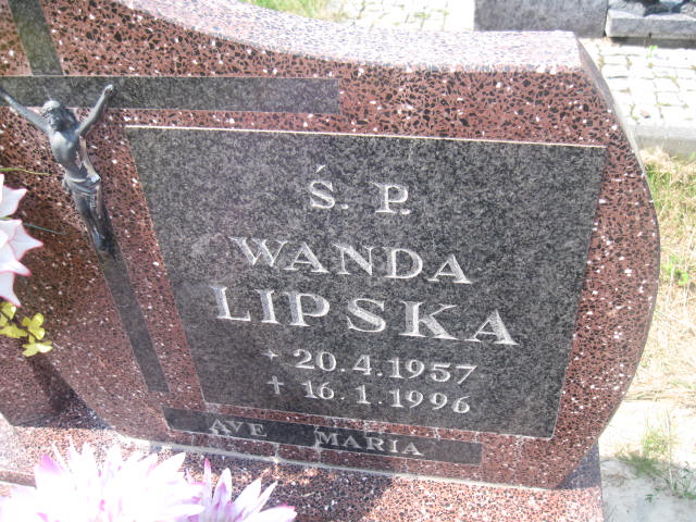 Wanda Lipska 1957 Elbląg - Grobonet - Wyszukiwarka osób pochowanych