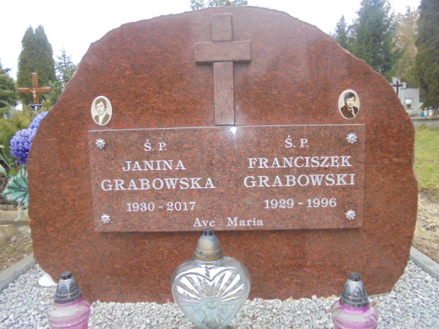 Grób Janina  Grabowska  