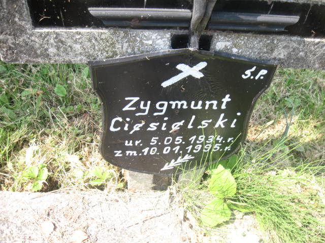 Zygmunt Ciesielski 1934 Elbląg - Grobonet - Wyszukiwarka osób pochowanych
