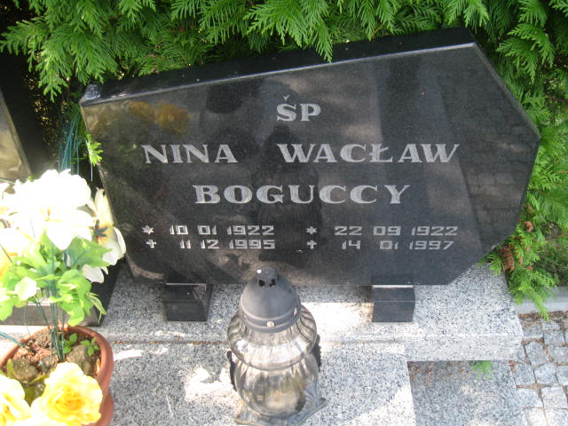 Nina Bogucka 1922 Elbląg - Grobonet - Wyszukiwarka osób pochowanych