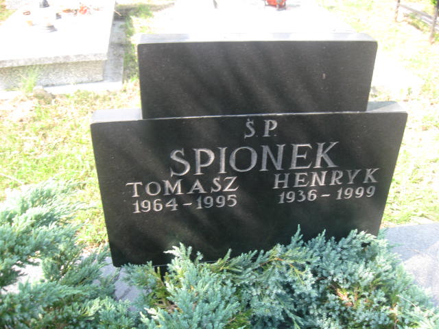 Henryk Spionek 1936 Elbląg - Grobonet - Wyszukiwarka osób pochowanych