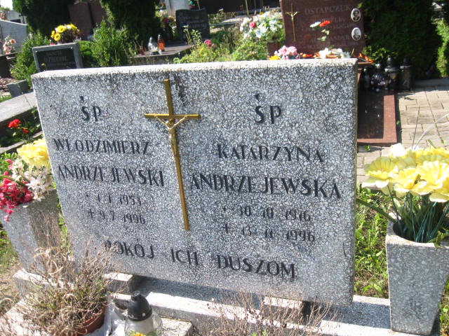 Włodzimierz Andrzejewski 1953 Elbląg - Grobonet - Wyszukiwarka osób pochowanych