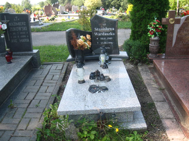 Grób Stanisława Wardaszka