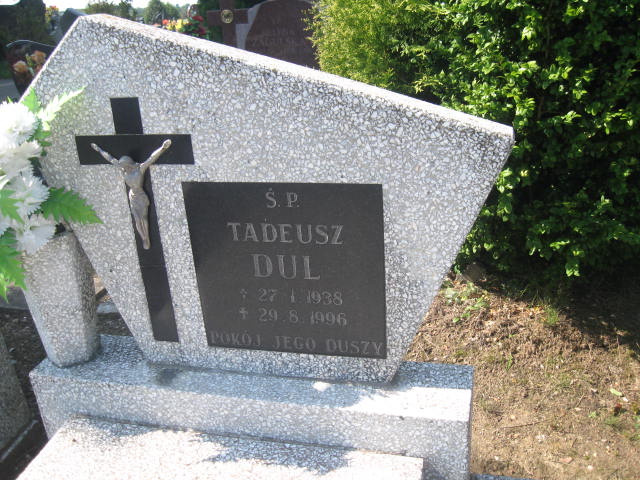 Tadeusz Dul 1938 Elbląg - Grobonet - Wyszukiwarka osób pochowanych