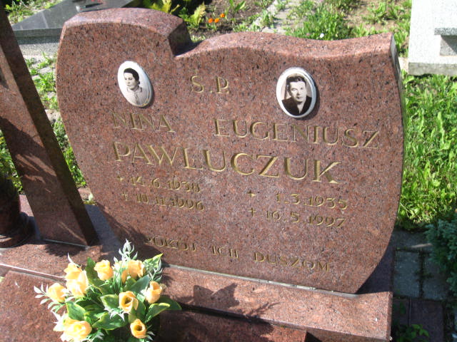 Eugeniusz Pawluczuk 1935 Elbląg - Grobonet - Wyszukiwarka osób pochowanych