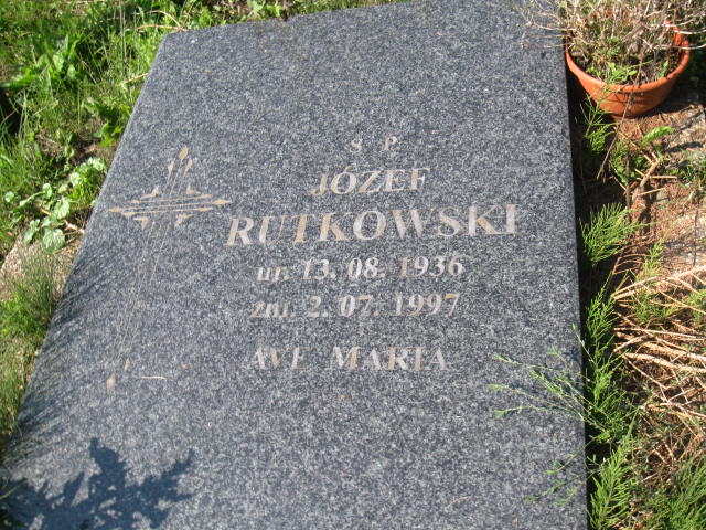 Józef Rutkowski 1936 Elbląg - Grobonet - Wyszukiwarka osób pochowanych