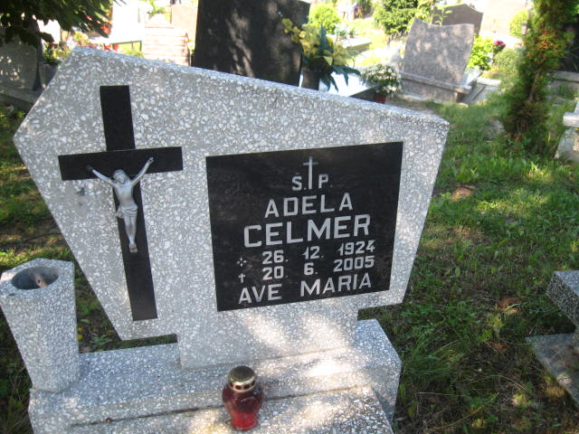 Adela Celmer 1924 Elbląg - Grobonet - Wyszukiwarka osób pochowanych