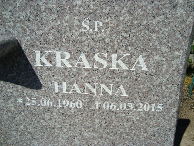 Robert Kraska 1982 Elbląg - Grobonet - Wyszukiwarka osób pochowanych