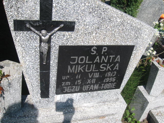Jolanta Mikulska 1913 Elbląg - Grobonet - Wyszukiwarka osób pochowanych