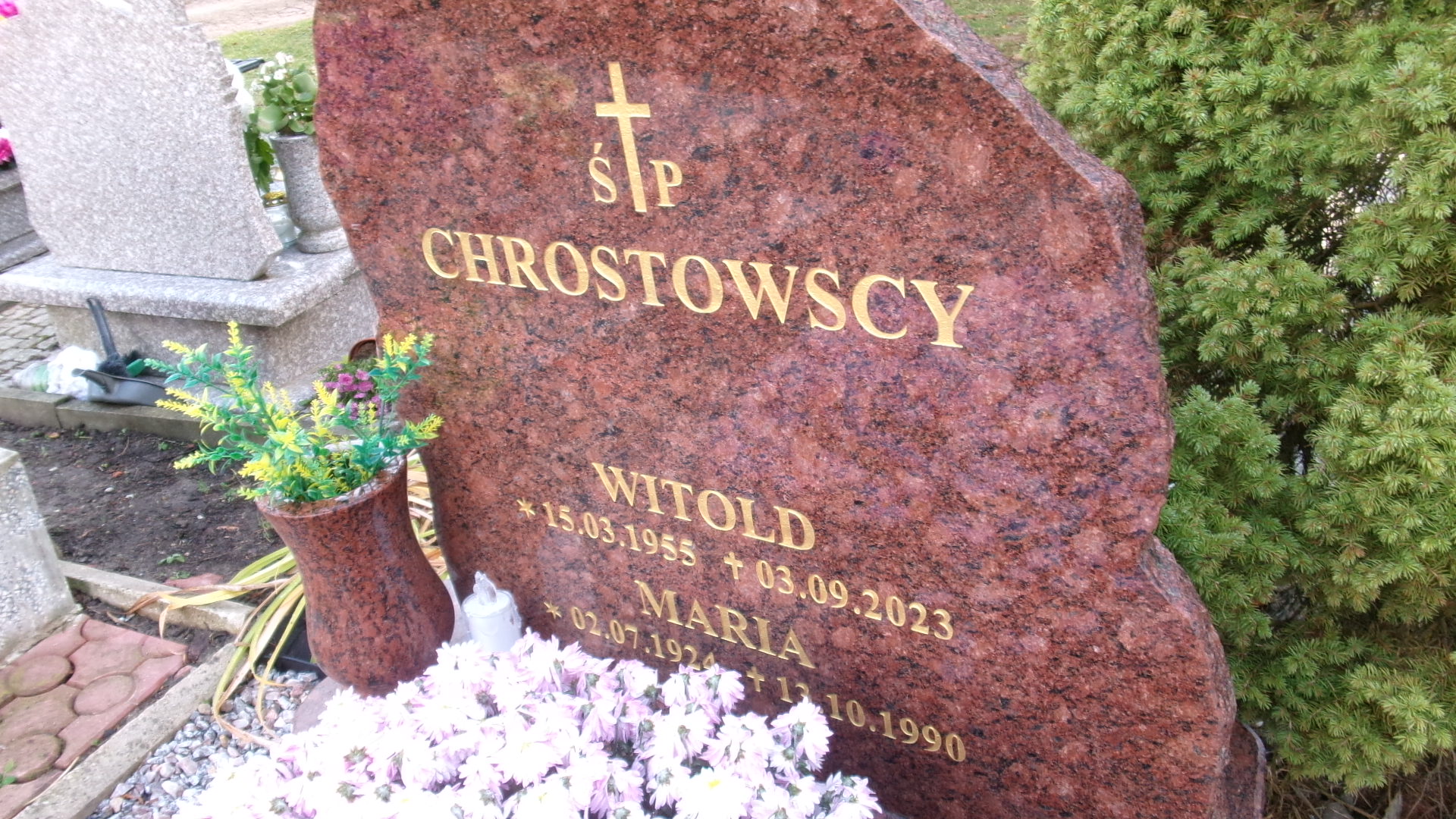 Maria Chrostowska 1924 Elbląg - Grobonet - Wyszukiwarka osób pochowanych