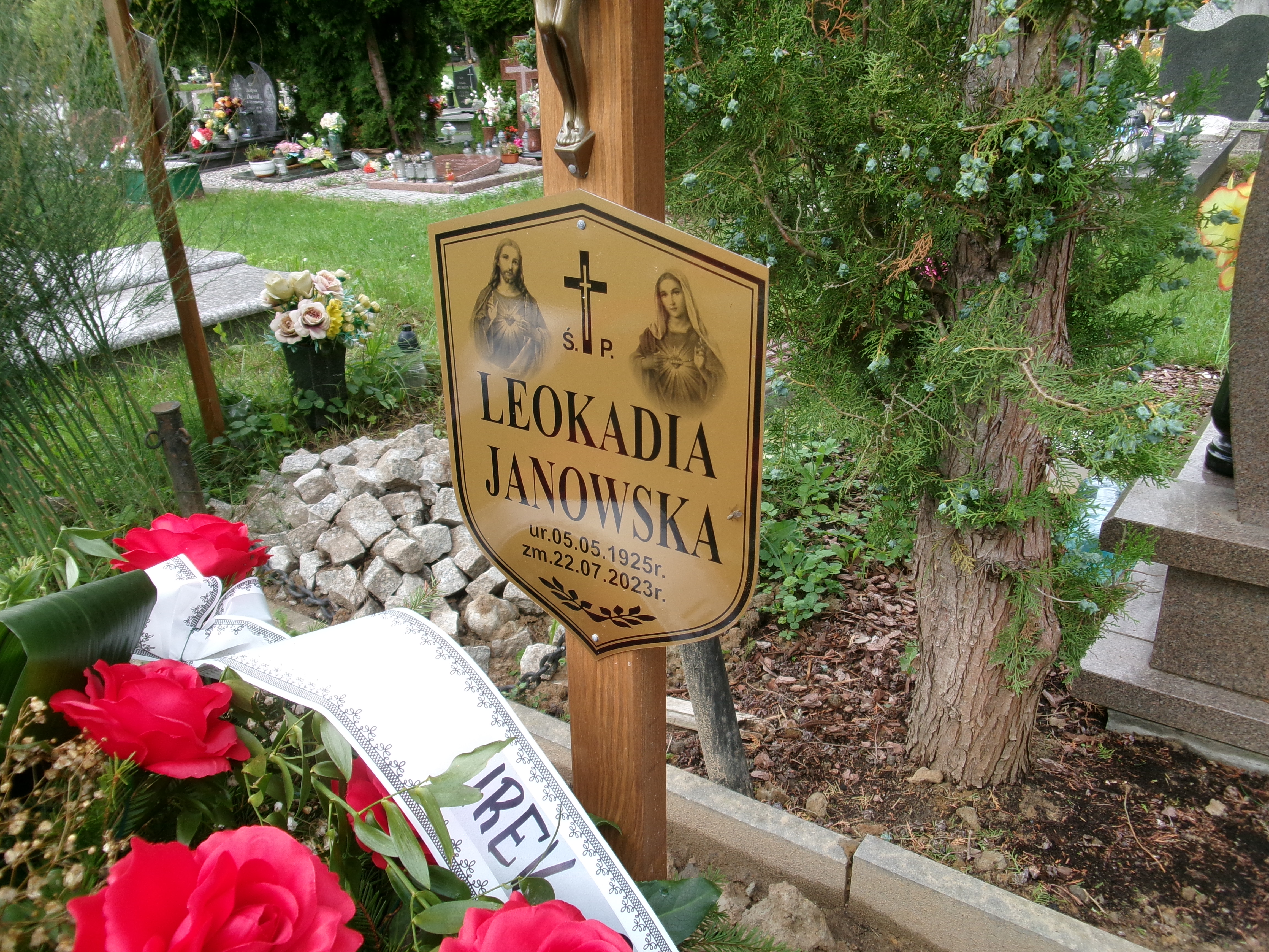 Grób Leokadia Janowska 