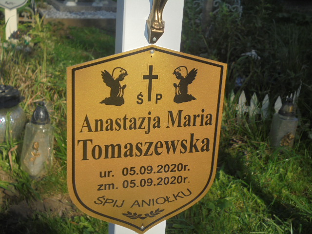 Anastazja Tomaszewska 2020 Elbląg - Grobonet - Wyszukiwarka osób pochowanych