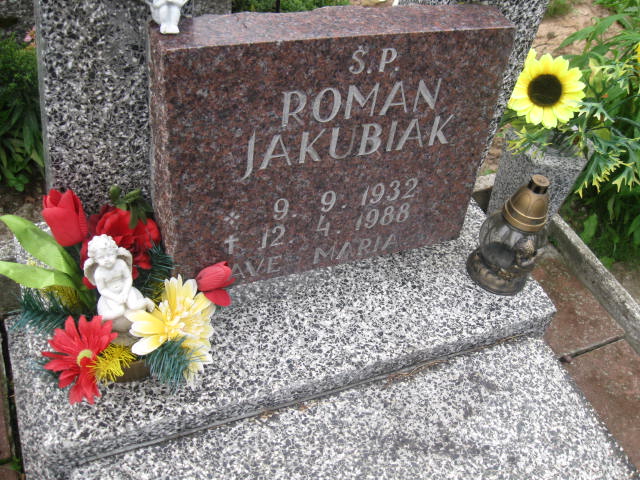 Roman Jakubiak 1932 Elbląg - Grobonet - Wyszukiwarka osób pochowanych