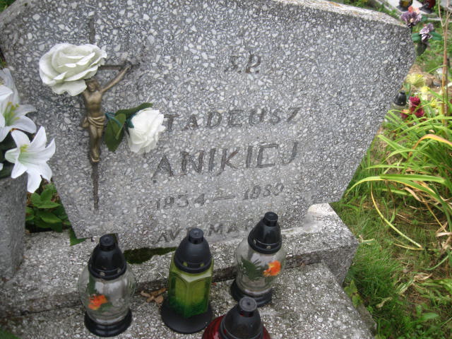Tadeusz Anikiej 1934 Elbląg - Grobonet - Wyszukiwarka osób pochowanych