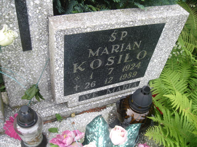 Marian Kosiło 1924 Elbląg - Grobonet - Wyszukiwarka osób pochowanych