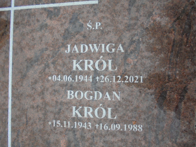 Jadwiga Król 1944 Elbląg - Grobonet - Wyszukiwarka osób pochowanych