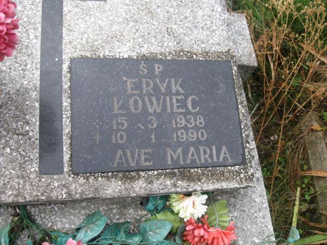 Eryk Łowiec 1938 Elbląg - Grobonet - Wyszukiwarka osób pochowanych