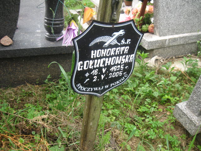 Honorata Gołuchowska 1925 Elbląg - Grobonet - Wyszukiwarka osób pochowanych