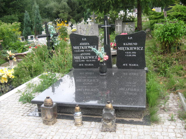 Grób Rajmund Miętkiewicz