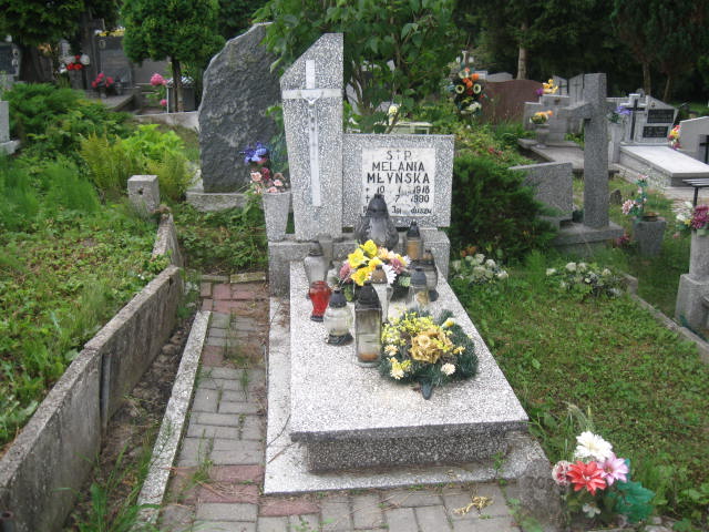 Grób Melania Młyńska