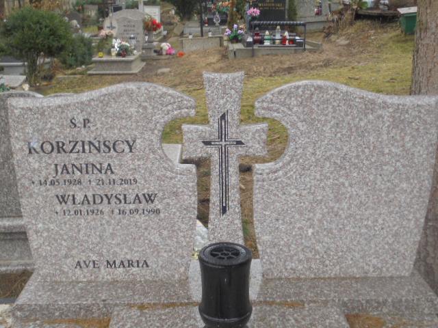 Grób Władysław Korziński