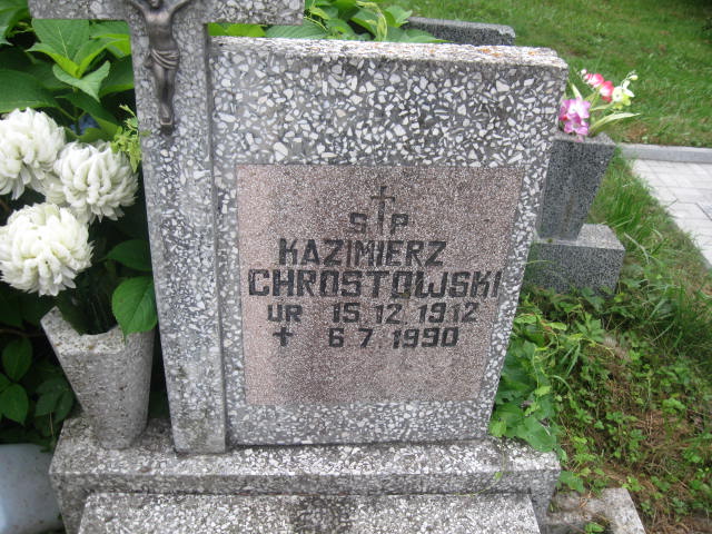 Kazimierz Chrostowski 1912 Elbląg - Grobonet - Wyszukiwarka osób pochowanych