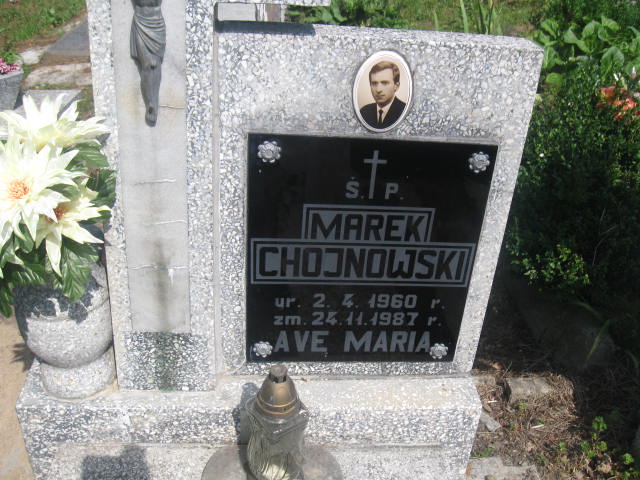 Marek Chojnowski 1960 Elbląg - Grobonet - Wyszukiwarka osób pochowanych