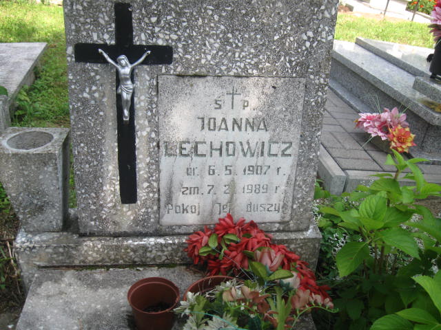 Joanna Lechowicz 1907 Elbląg - Grobonet - Wyszukiwarka osób pochowanych