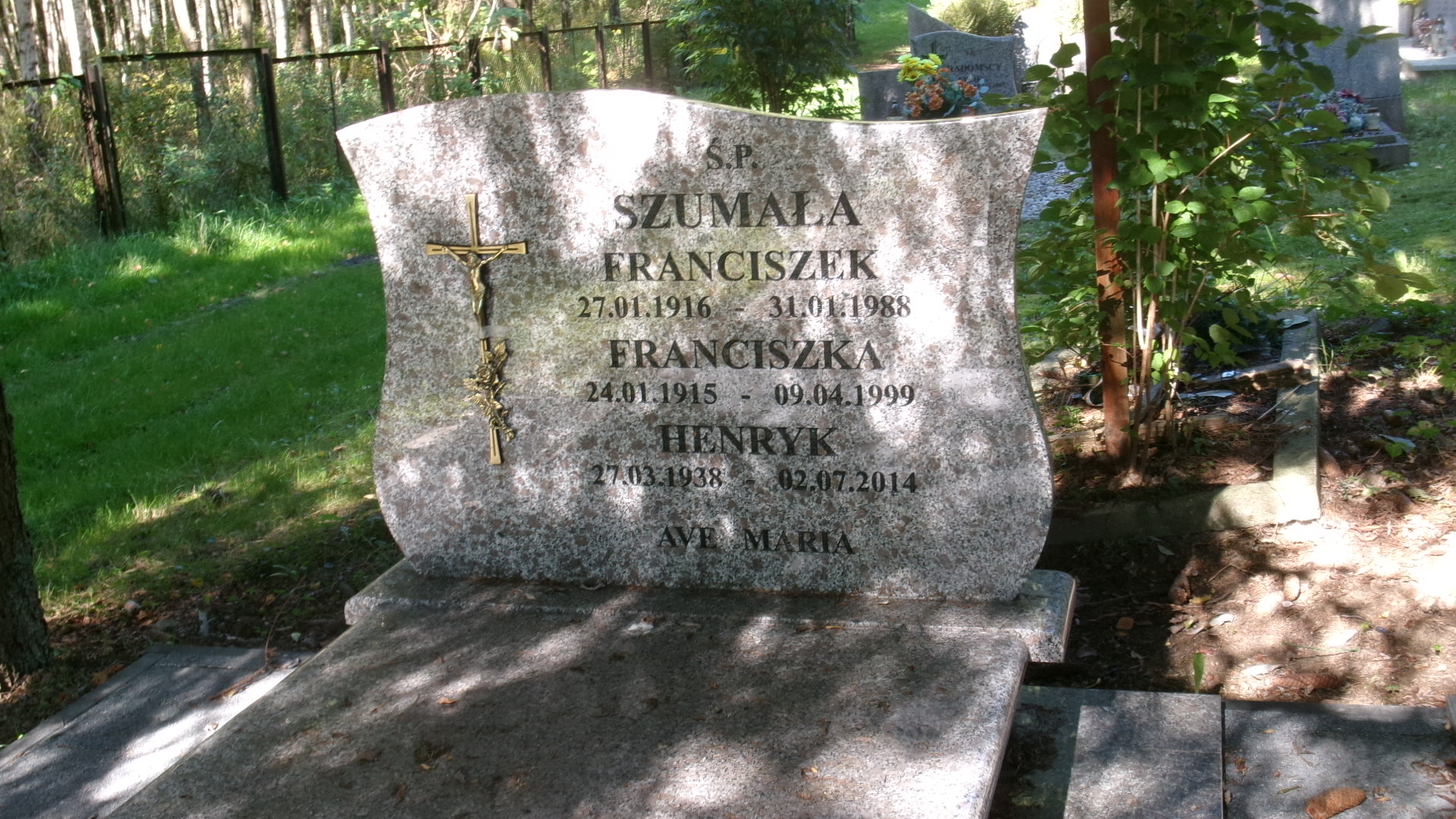 Henryk Szumała 1938 Elbląg - Grobonet - Wyszukiwarka osób pochowanych