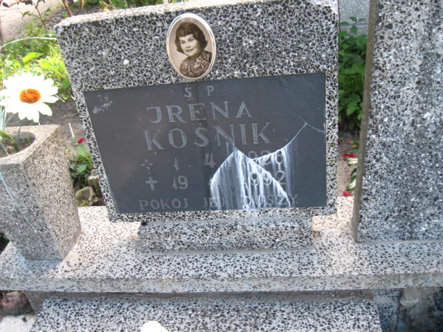 Irena Kośnik 1926 Elbląg - Grobonet - Wyszukiwarka osób pochowanych