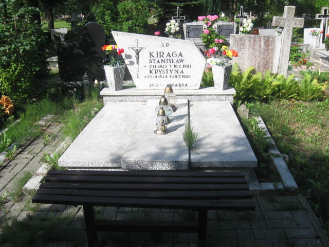 Grób Stanisław Kiraga