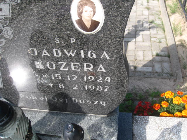 Jadwiga Anastazja Kozera 1924 Elbląg - Grobonet - Wyszukiwarka osób pochowanych